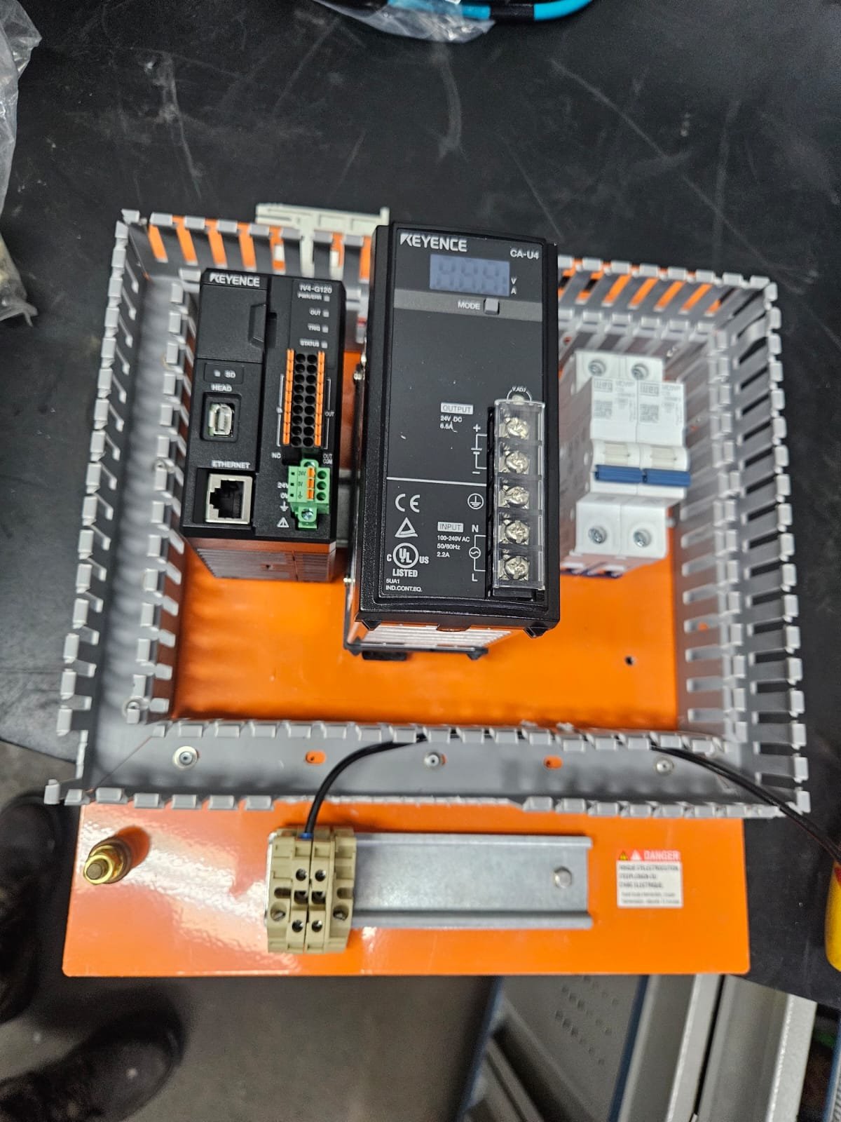 Automação industrial CLP Keyence painel JMendes Jundiaí